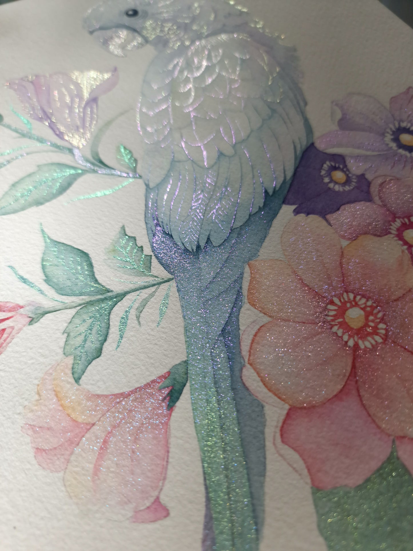 Sylphe - Godet d'aquarelle | aquarelle artisanales fabriquée à la main | peinture magique | peinture coloriage adulte