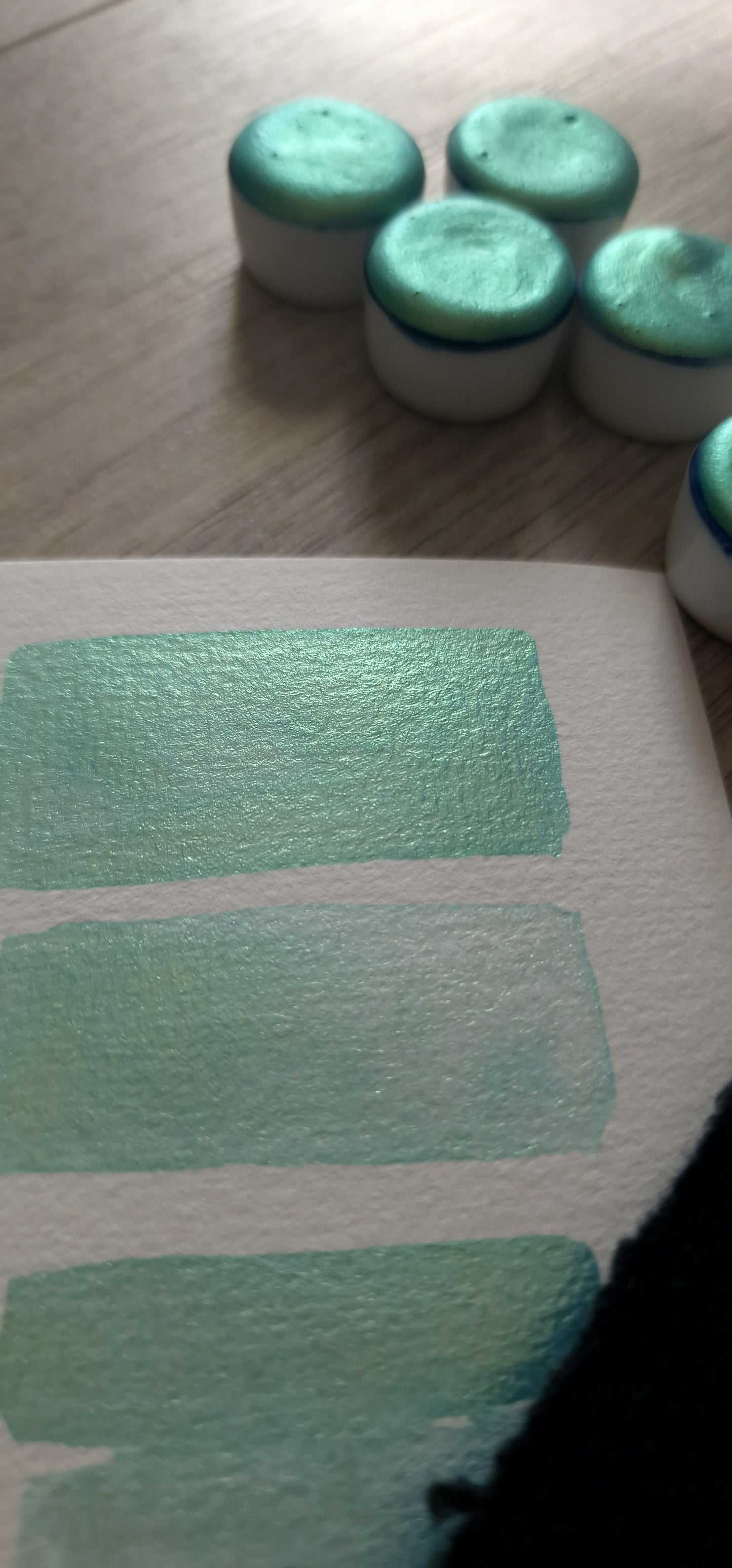 Loriquet - Godet d'aquarelle | aquarelle artisanales fabriquée à la main | peinture magique | peinture coloriage adulte
