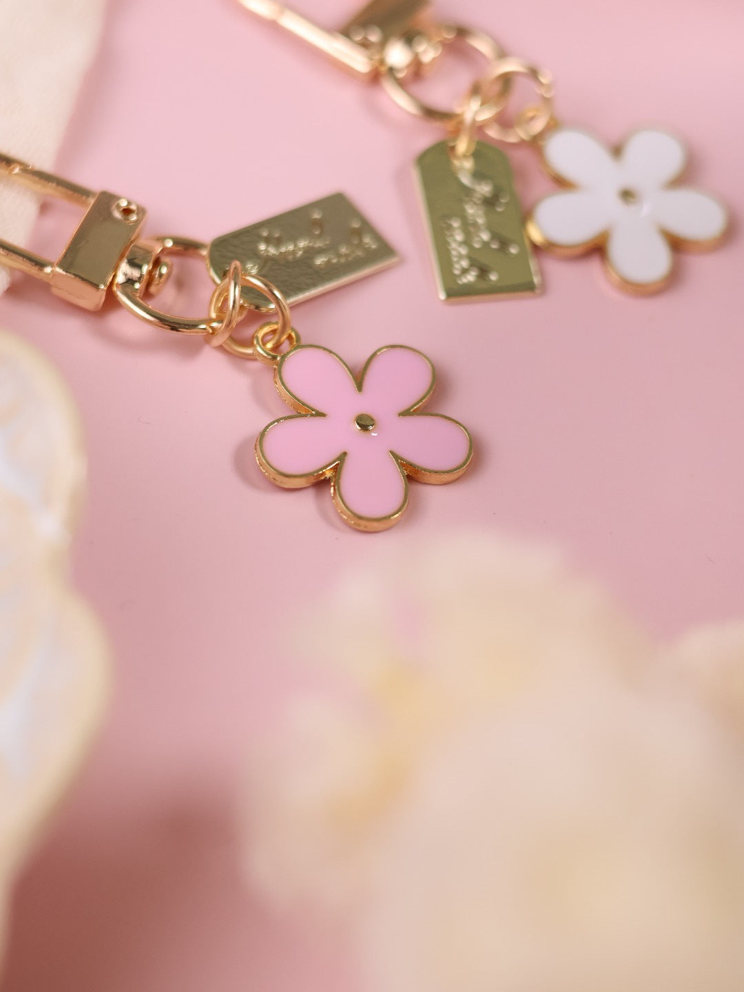 Porte clé fleur