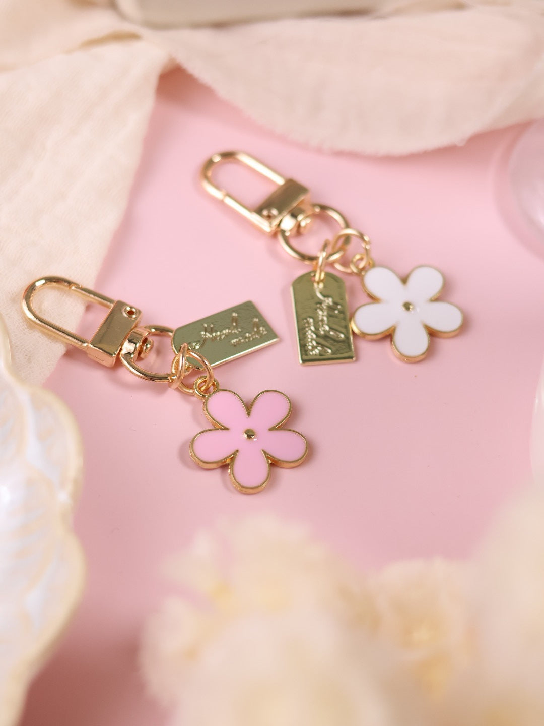 Porte clé fleur