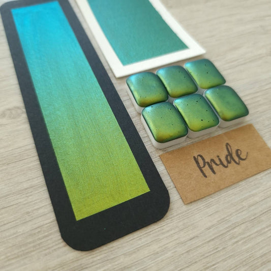 Pride - Quart de godet d'aquarelle super caméléon