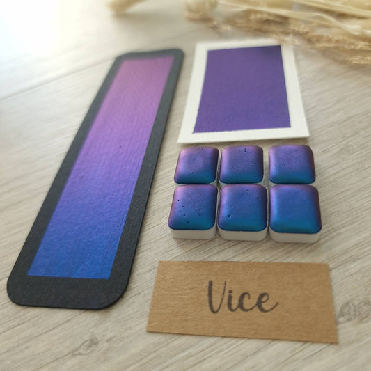 Vice - Quart de godet d'aquarelle super caméléon