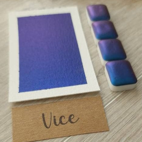 Vice - Quart de godet d'aquarelle super caméléon