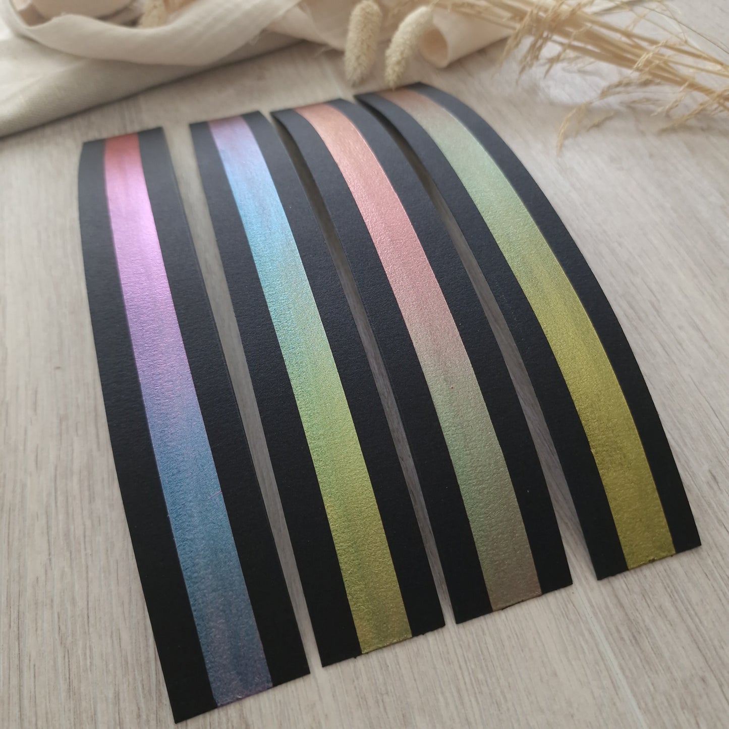 Caméléons légendaires | 4 aquarelles caméléons | aquarelle artisanale fabriquée à la main | peinture duochrome | cadeau artiste anniversaire