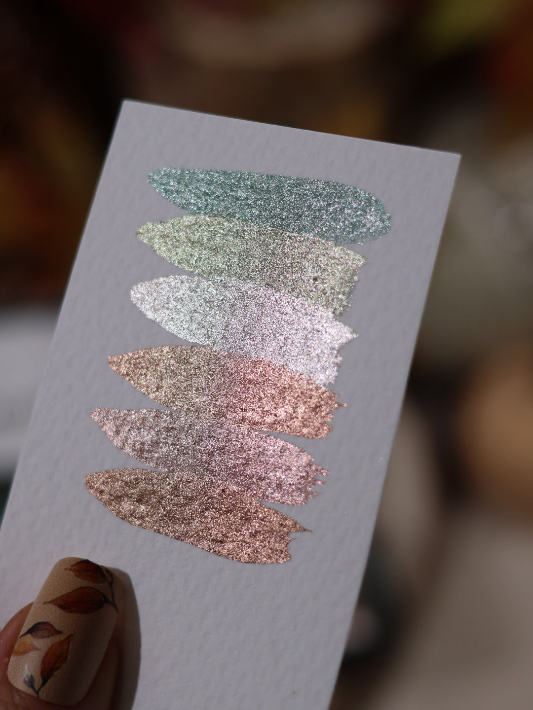 Voyage au Canada | 6 aquarelles à effet | Brillantes, étincelantes et solaires | artisanales