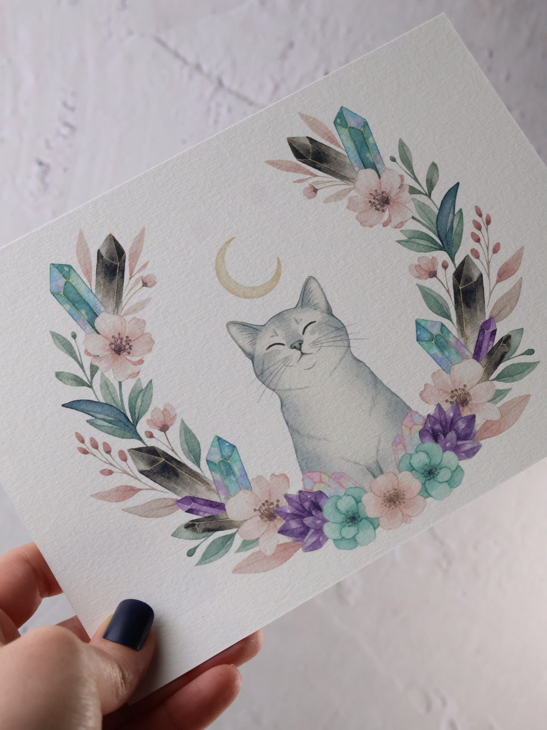Collection Trésor Minéral :  illustrations à pailleter