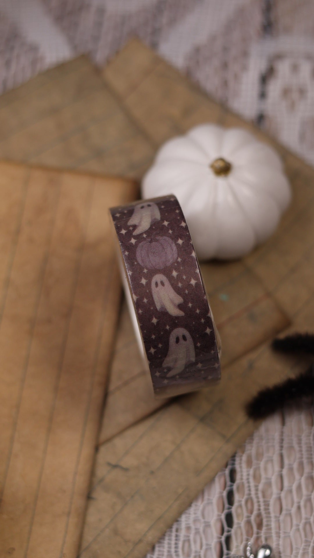 Washi tape Fantômes & Citrouilles – Collection Manoir hanté 👻🎃