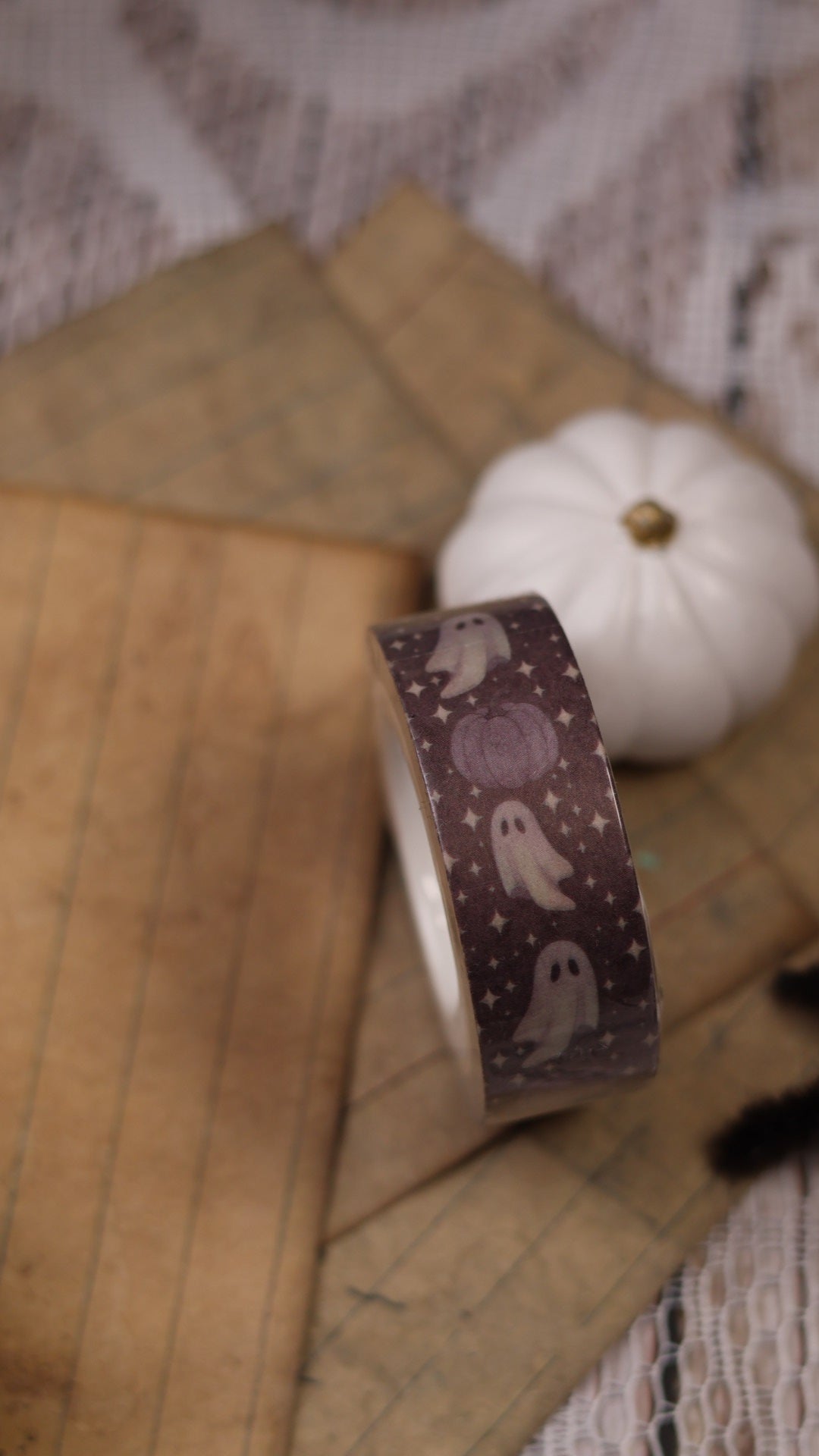 Washi tape Fantômes & Citrouilles – Collection Manoir hanté 👻🎃