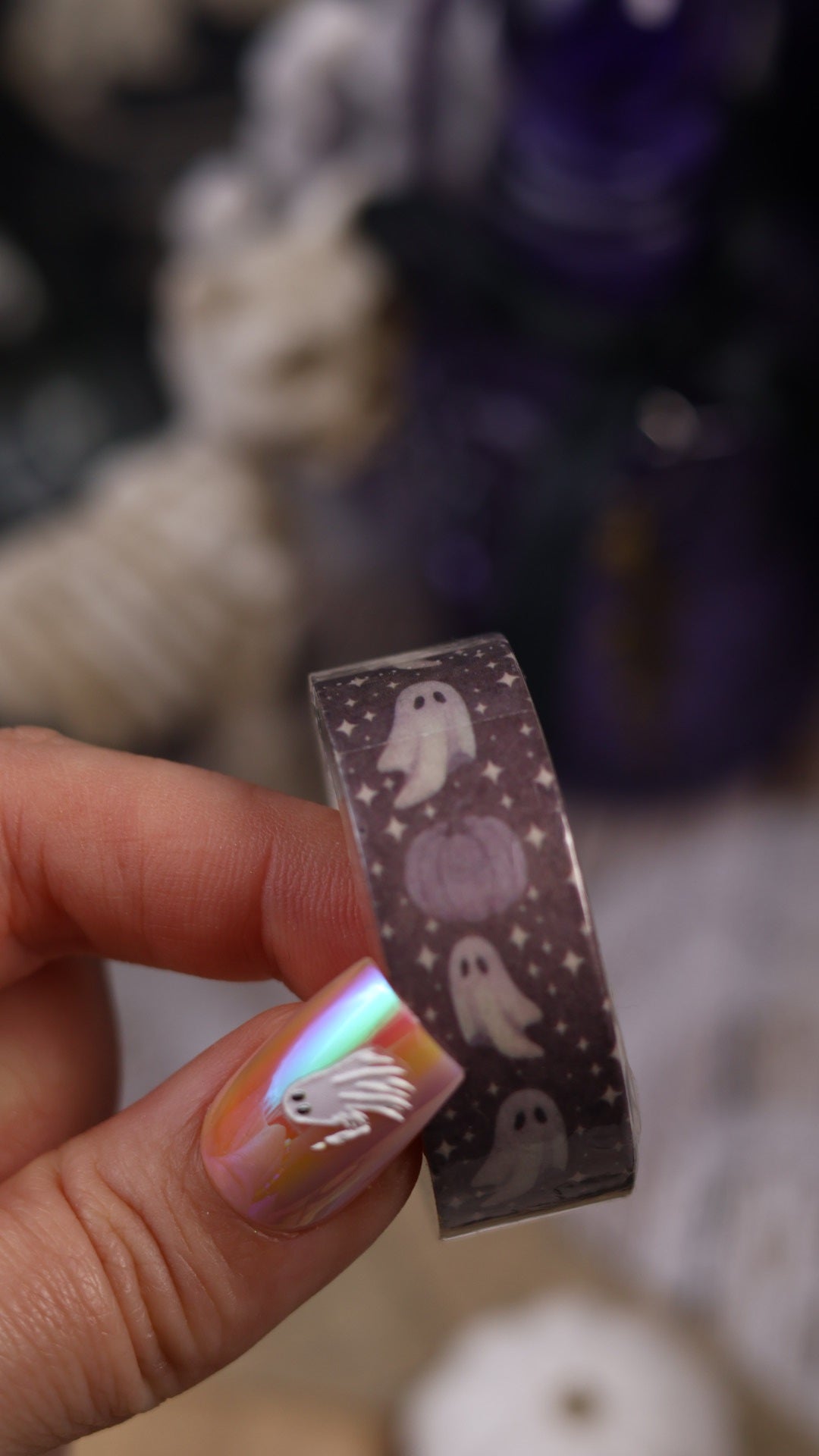 Washi tape Fantômes & Citrouilles – Collection Manoir hanté 👻🎃