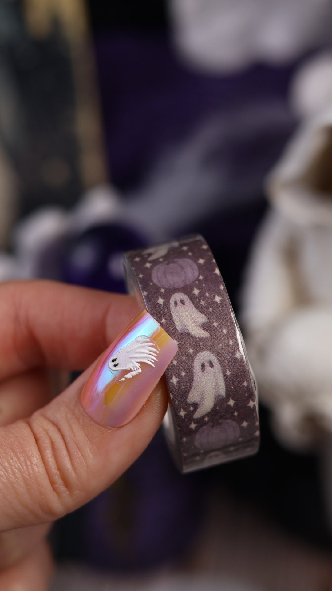 Washi tape Fantômes & Citrouilles – Collection Manoir hanté 👻🎃