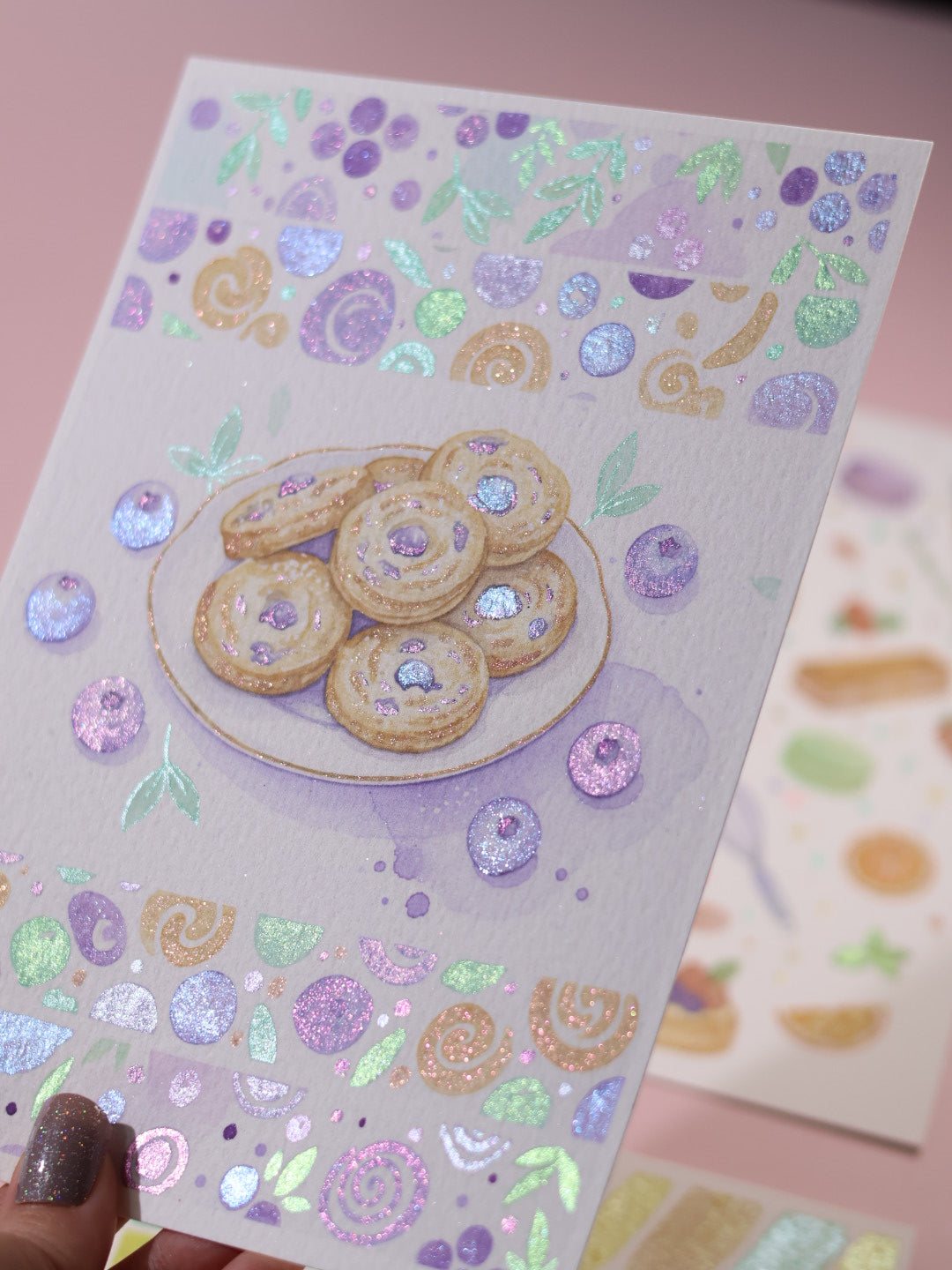Collection Candy :  illustrations à pailleter