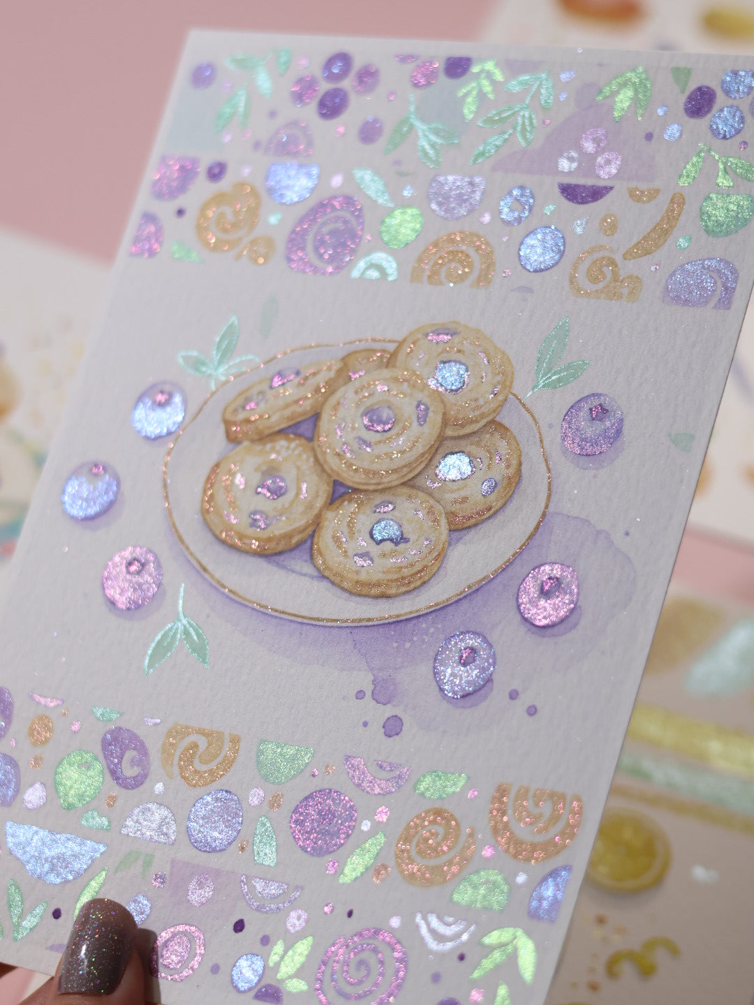 Collection Candy :  illustrations à pailleter