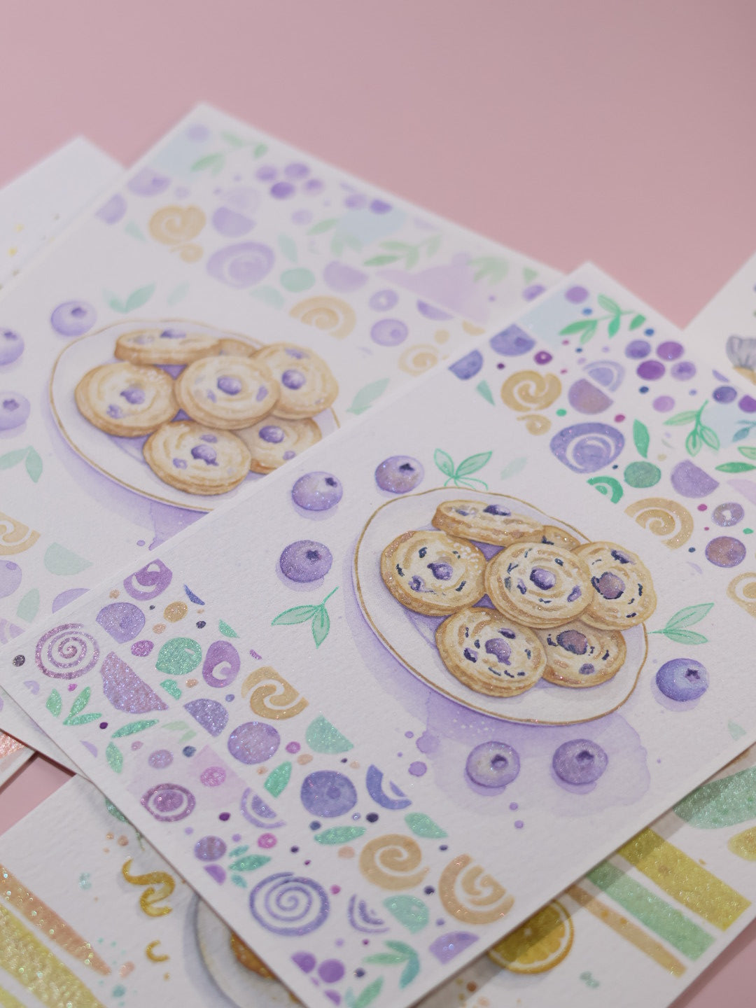 Collection Candy :  illustrations à pailleter