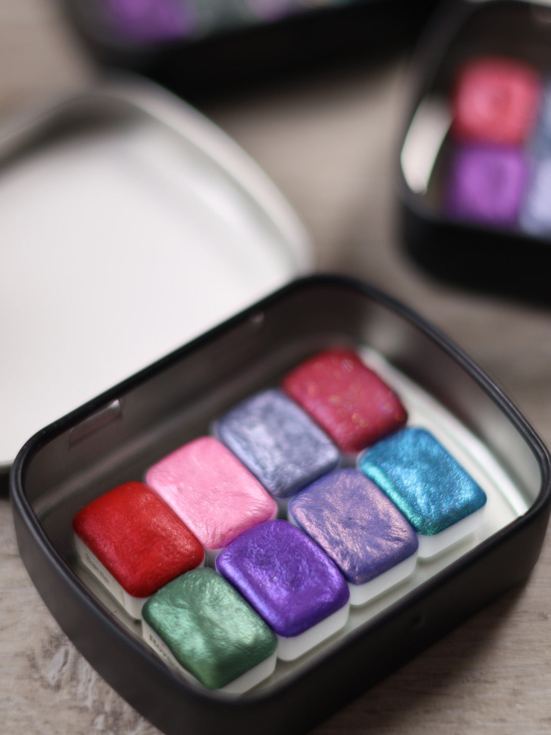 Palette d'aquarelles surprise - Assortiment de 8 mini godets