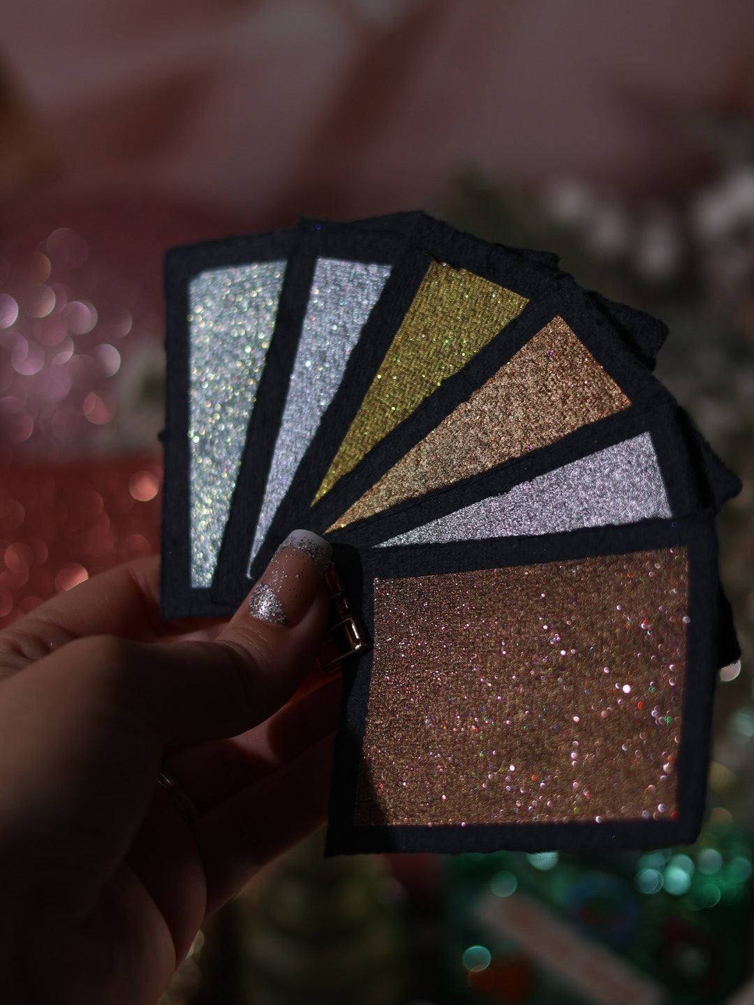 🎄✨ Méga Lueurs du monde – 30 godets d’aquarelle à effets | Noël 2025  | aquarelle métallisées et pailletées | aquarelle artisanat | cadeau Noël artiste peintre