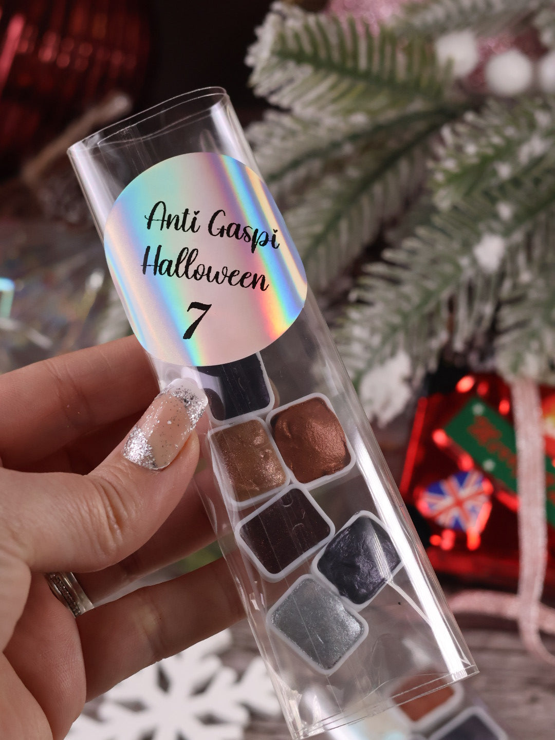 ✨ Les Anti-Gaspi – Lot de godets d’aquarelle imparfaits (Édition Halloween) 🎃