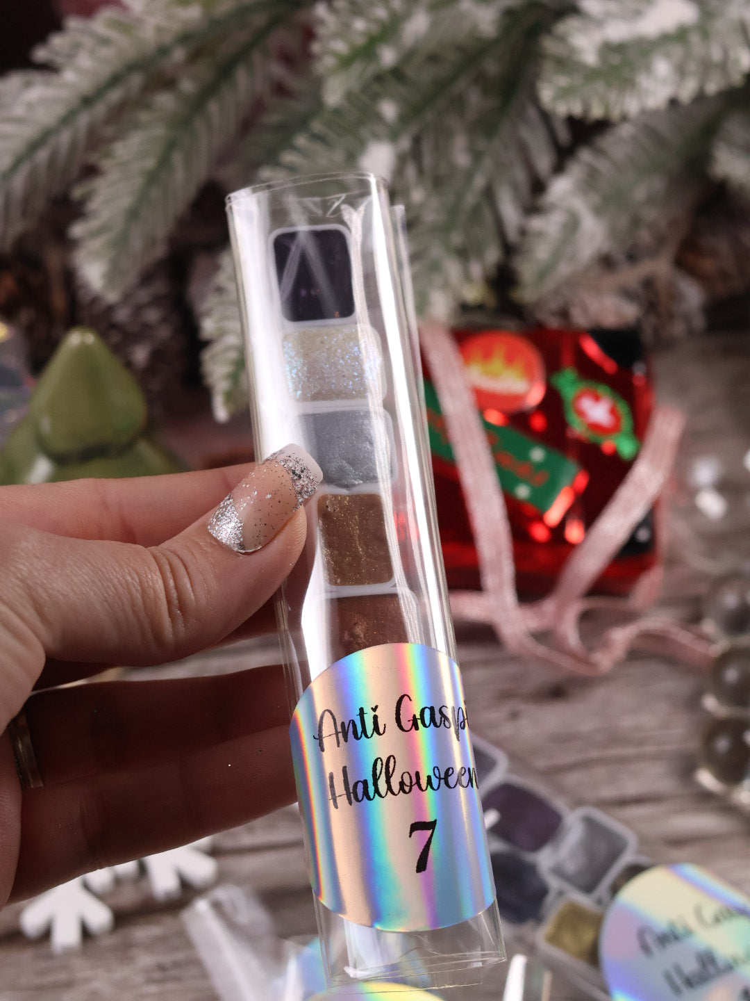 ✨ Les Anti-Gaspi – Lot de godets d’aquarelle imparfaits (Édition Halloween) 🎃